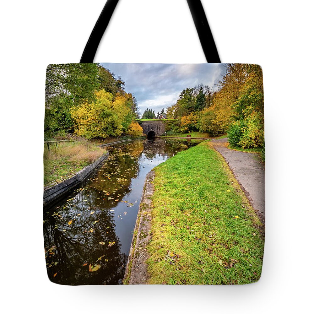 Canal Tote Bag featuring the photograph Llangollen Canal Tunnel by Adrian Evans
