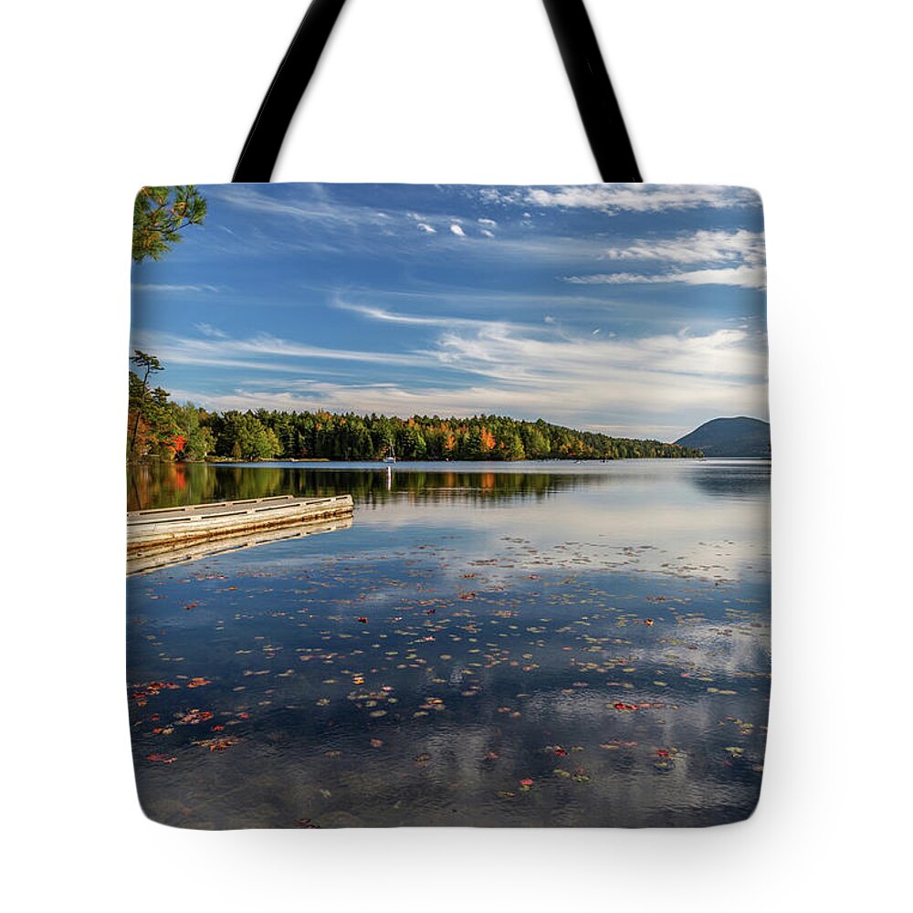 Maine Tote Bag featuring the photograph Looking Out by Karin Pinkham