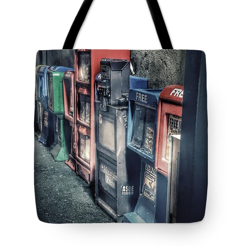  Tote Bag featuring the photograph Loss of Relevance by Jack Wilson