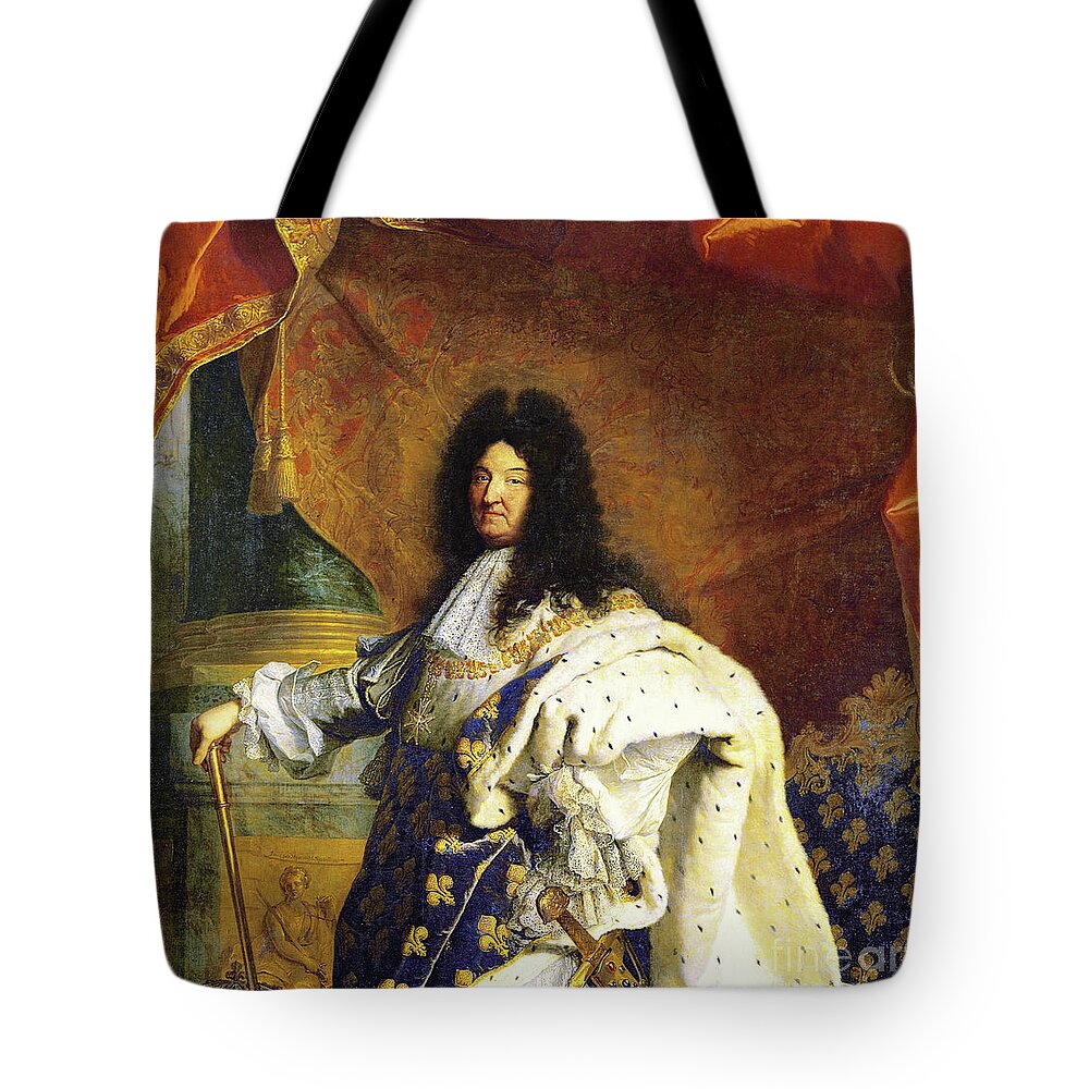 Hyacinthe Rigaud Tote Bags