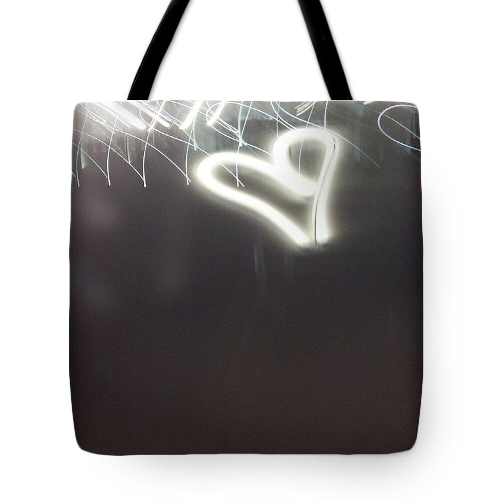 Llamp Tote Bag featuring the photograph Love is in the Air - LLAMP 005 by M E