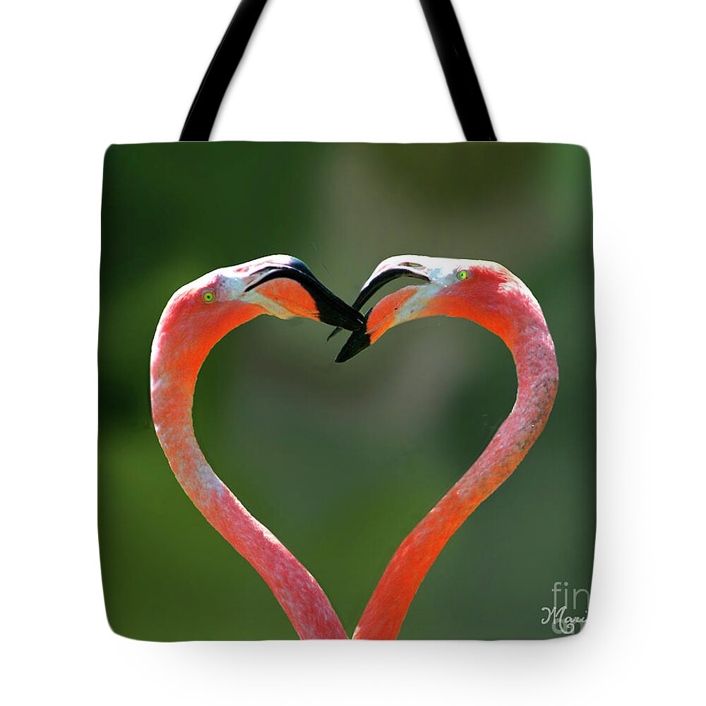 Nature Tote Bag featuring the photograph Love Is In The Air by Mariarosa Rockefeller