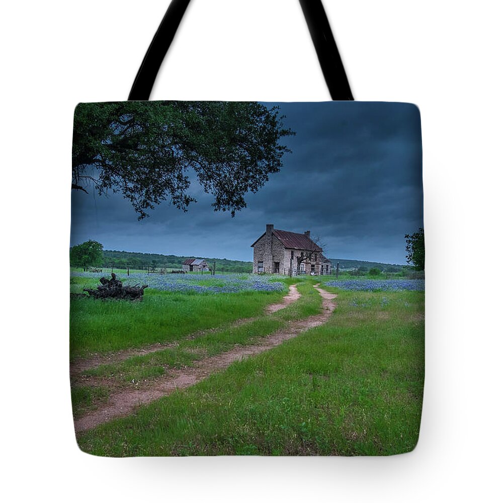 Spring Tote Bag featuring the photograph Love Leads Home by Johnny Boyd