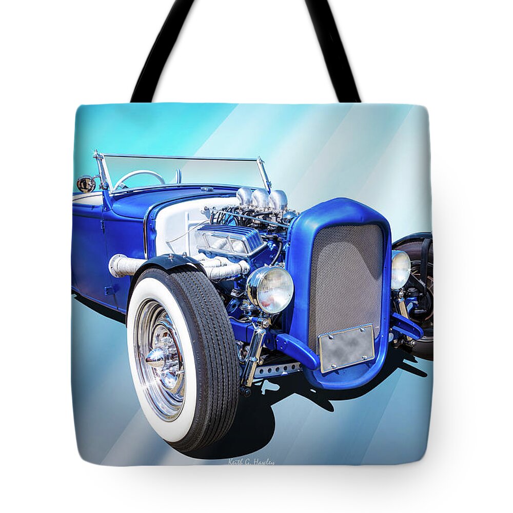 Car Tote Bag featuring the photograph Low Blue by Keith Hawley