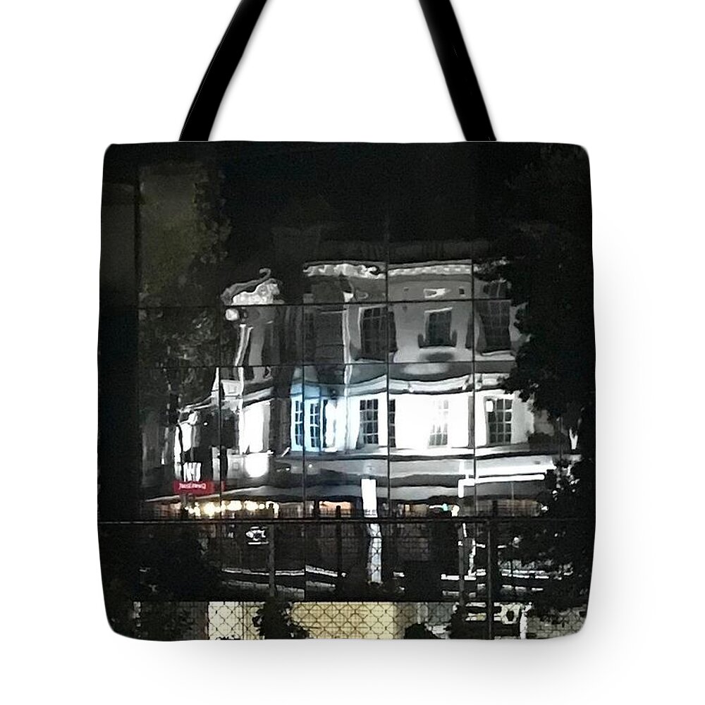 Hotel Tote Bag featuring the photograph Lucky Hotel by Sarah Lilja
