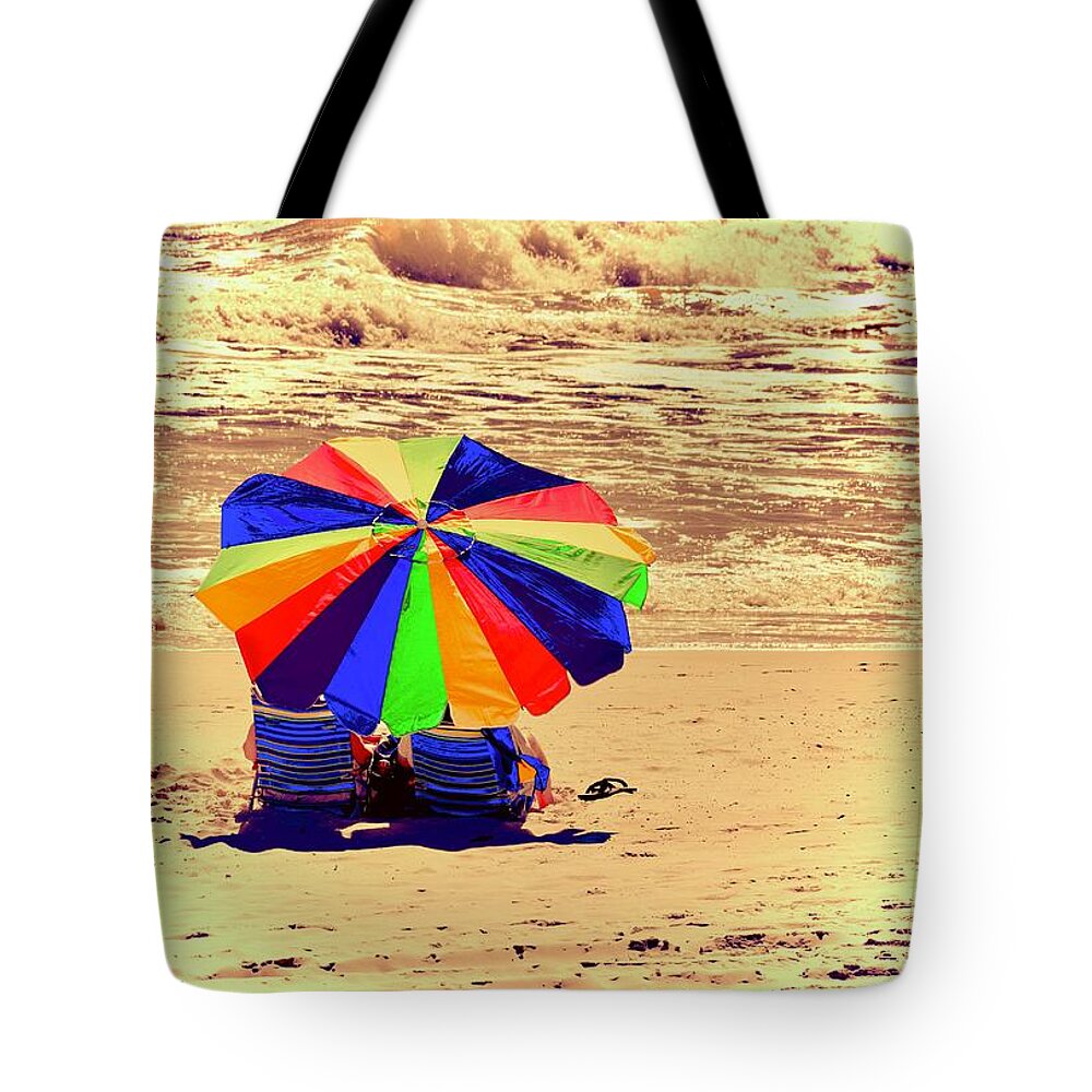 Made In The Shade Tote Bag featuring the photograph Made in the Shade Too by Debra Grace Addison