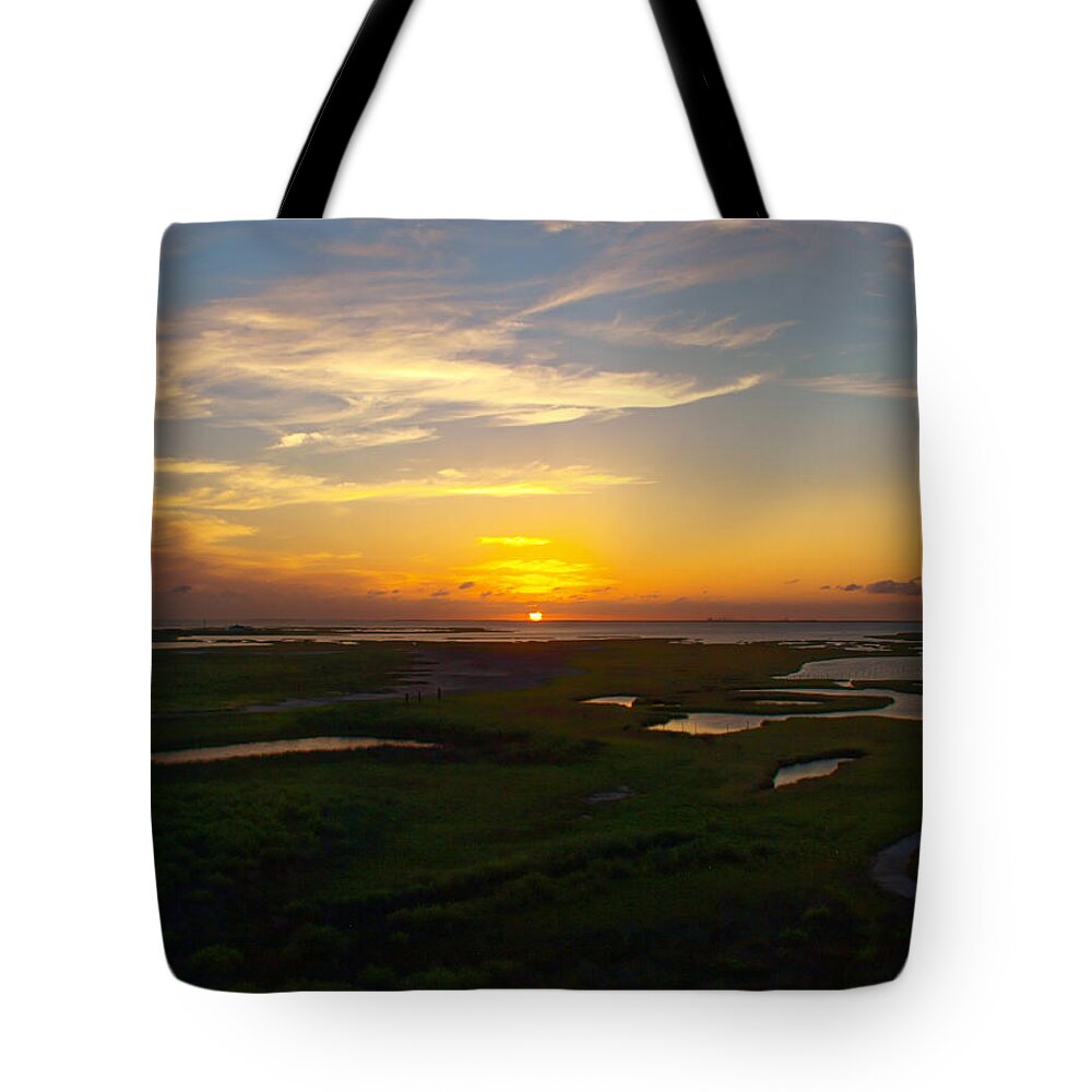 Sunset Tote Bag featuring the photograph Maggies Cove Sunset by James Granberry