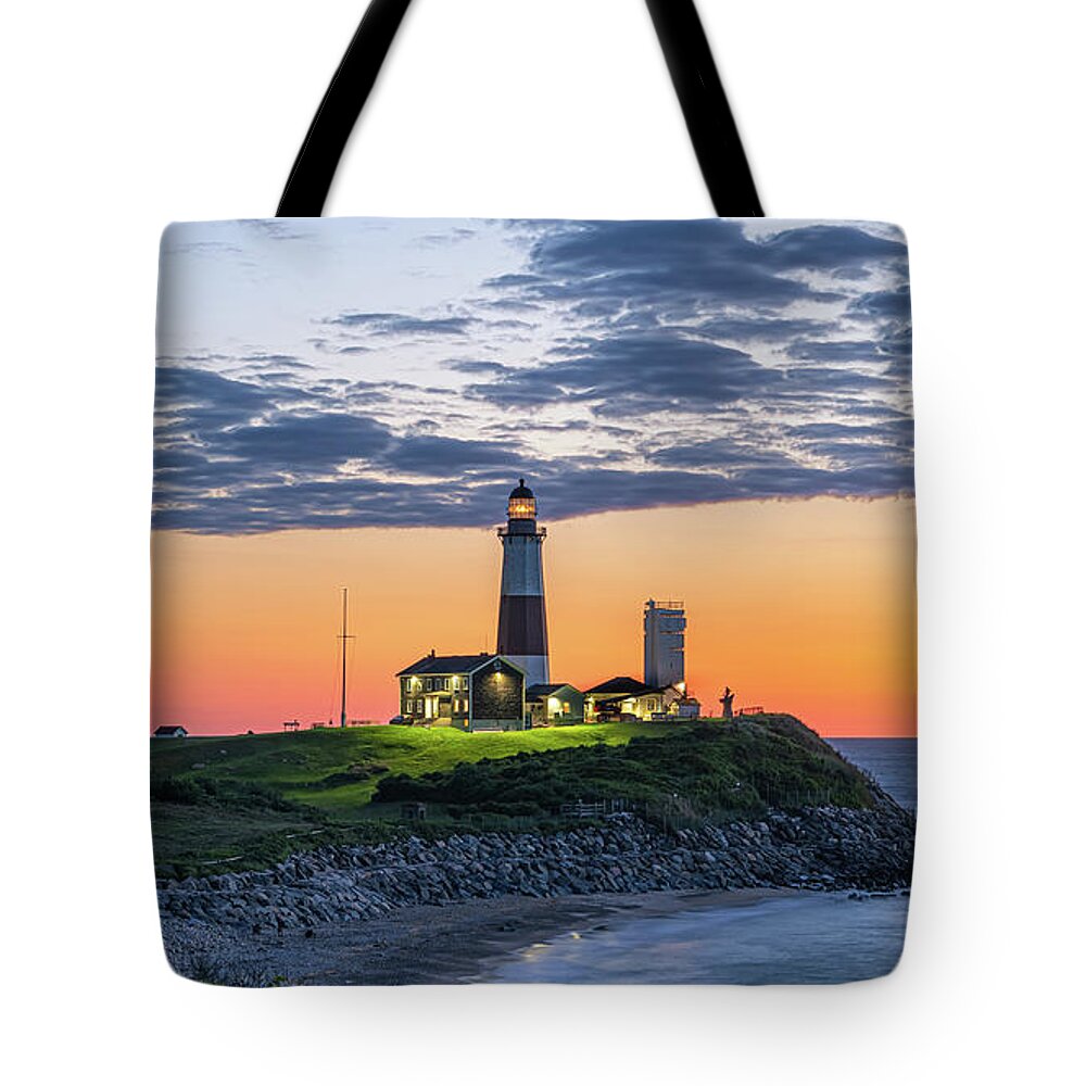 Montauk Tote Bag featuring the photograph Magnificent Montauk by Sean Mills