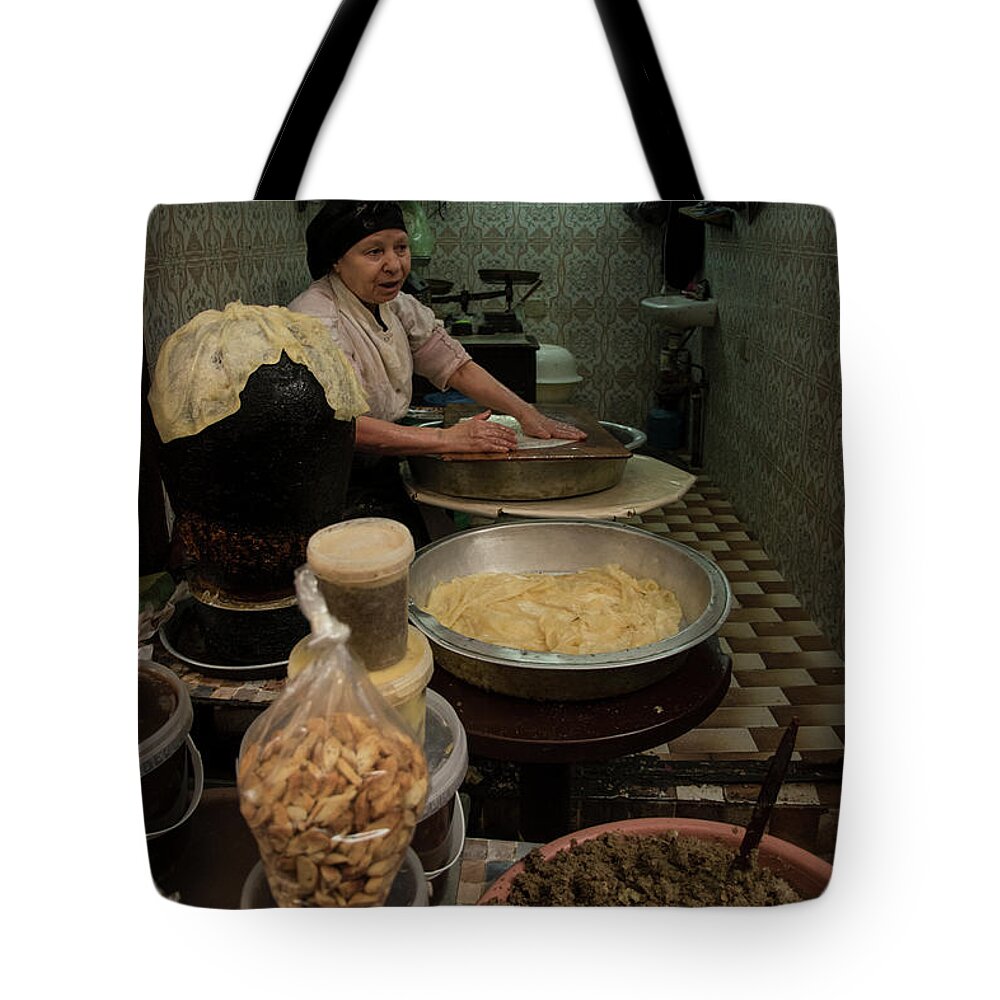 Trid Tote Bag featuring the photograph Making Trid by Jessica Levant