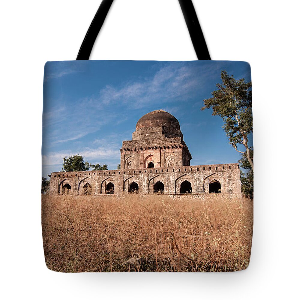 Built Structure Tote Bag featuring the photograph Mandu, Mandav by Saurabh