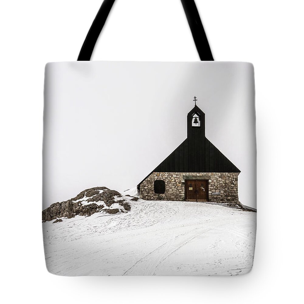 Alps Tote Bag featuring the photograph Maria Heimsuchung Kirche by Dawn Richards