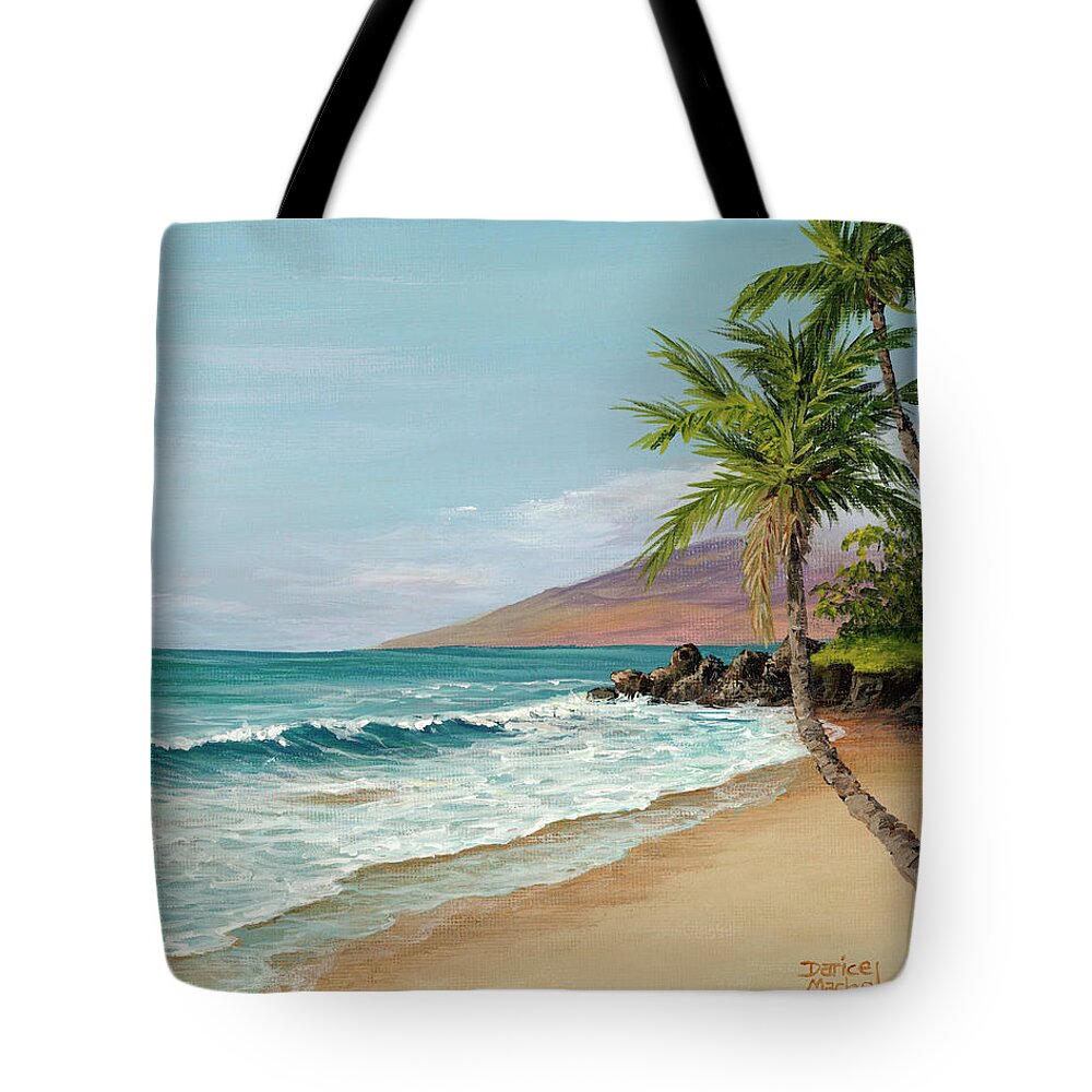 Maui Dreams Tote Bag featuring the painting Maui Dreams by Darice Machel McGuire
