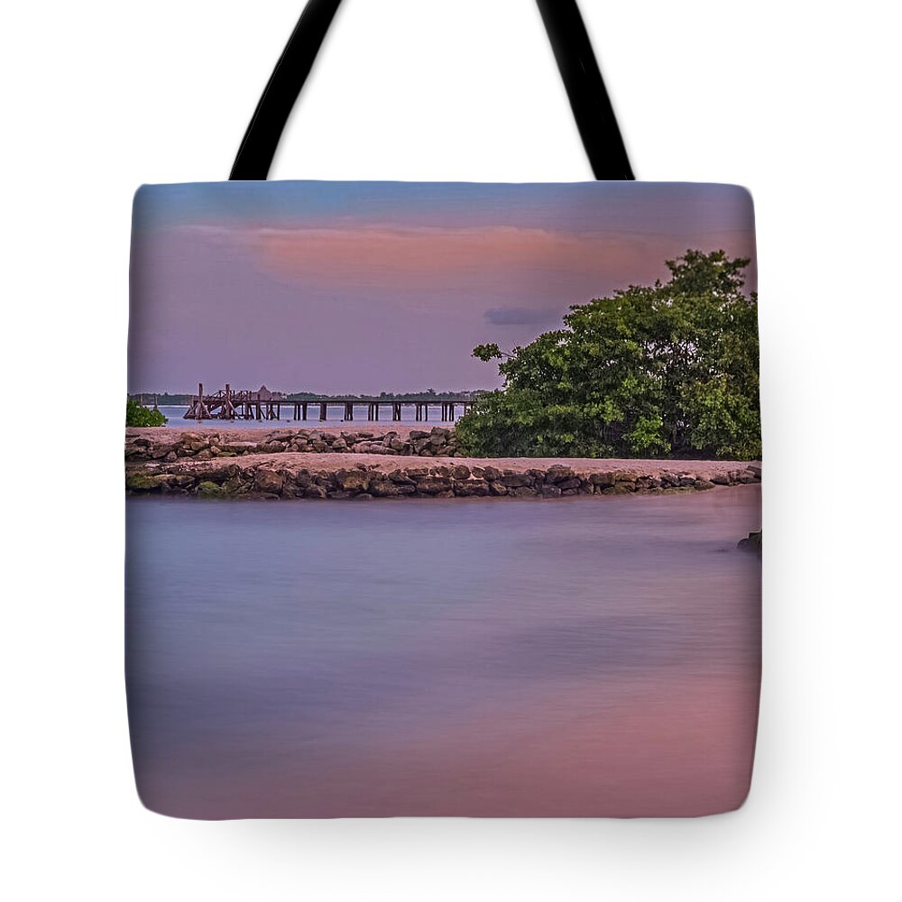 Skyline Tote Bag featuring the photograph Mayan Shore by Silvia Marcoschamer