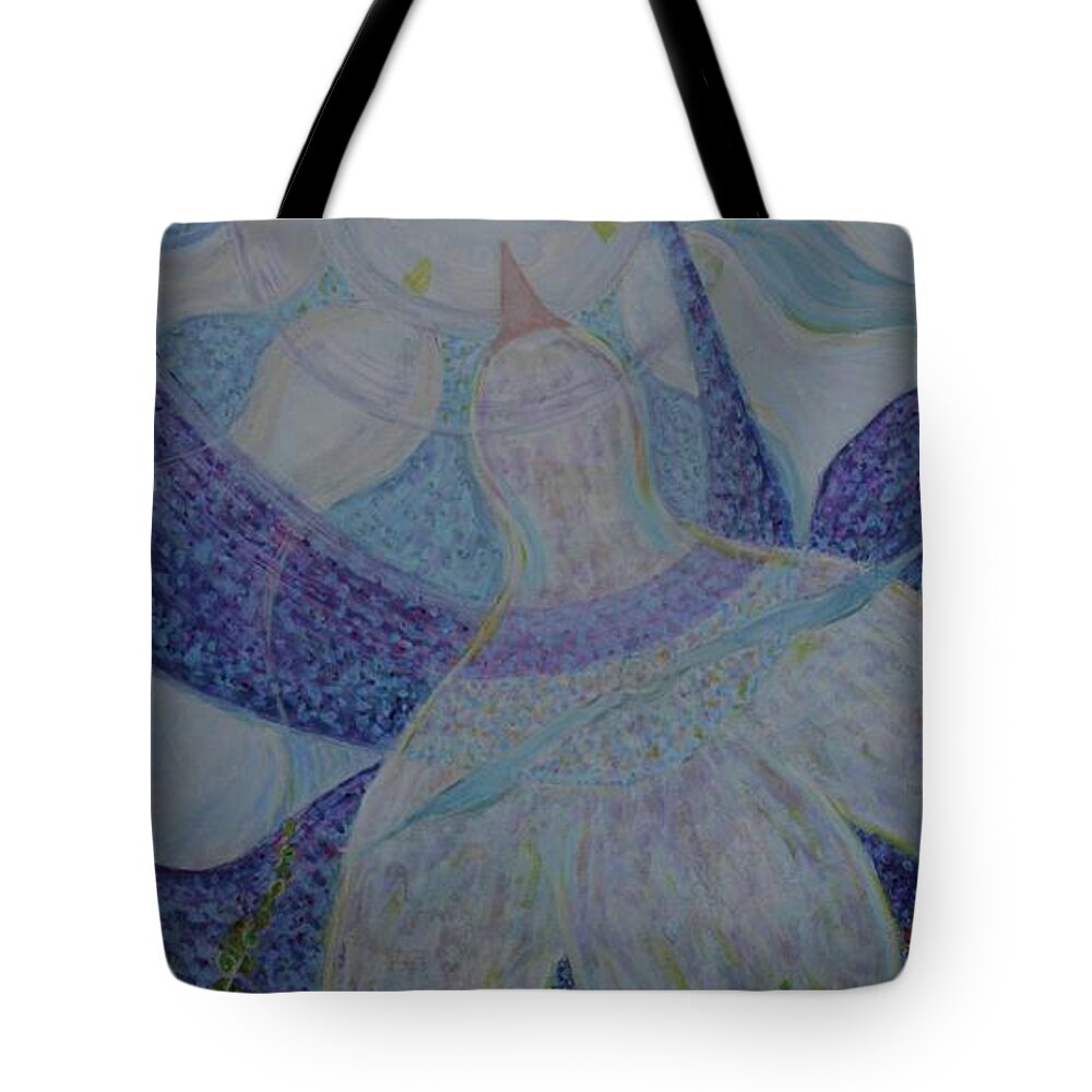  Tote Bag featuring the painting Meadow 2 by Dawn Eareckson