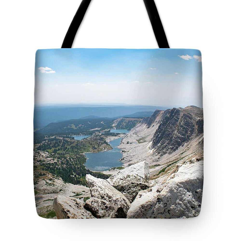 Mountain Tote Bag featuring the photograph Medicine Bow Peak by Nicole Lloyd