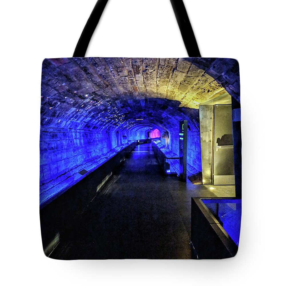 Sewer System Tote Bag featuring the photograph Memory Collector by Portia Olaughlin