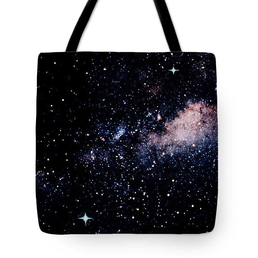 Color Image Tote Bag featuring the photograph Milky Way And Sagittarius Constellation by Space Frontiers