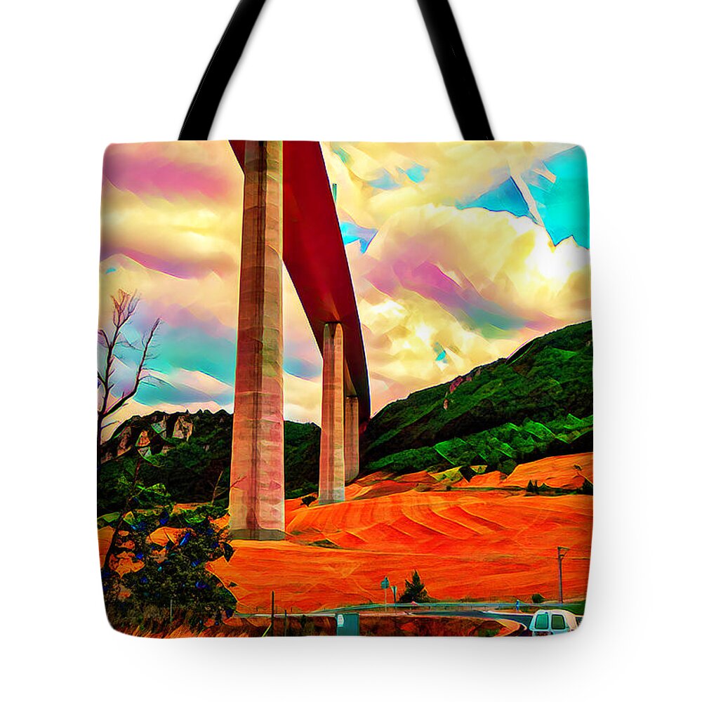  Tote Bag featuring the photograph Millau by Jack Torcello