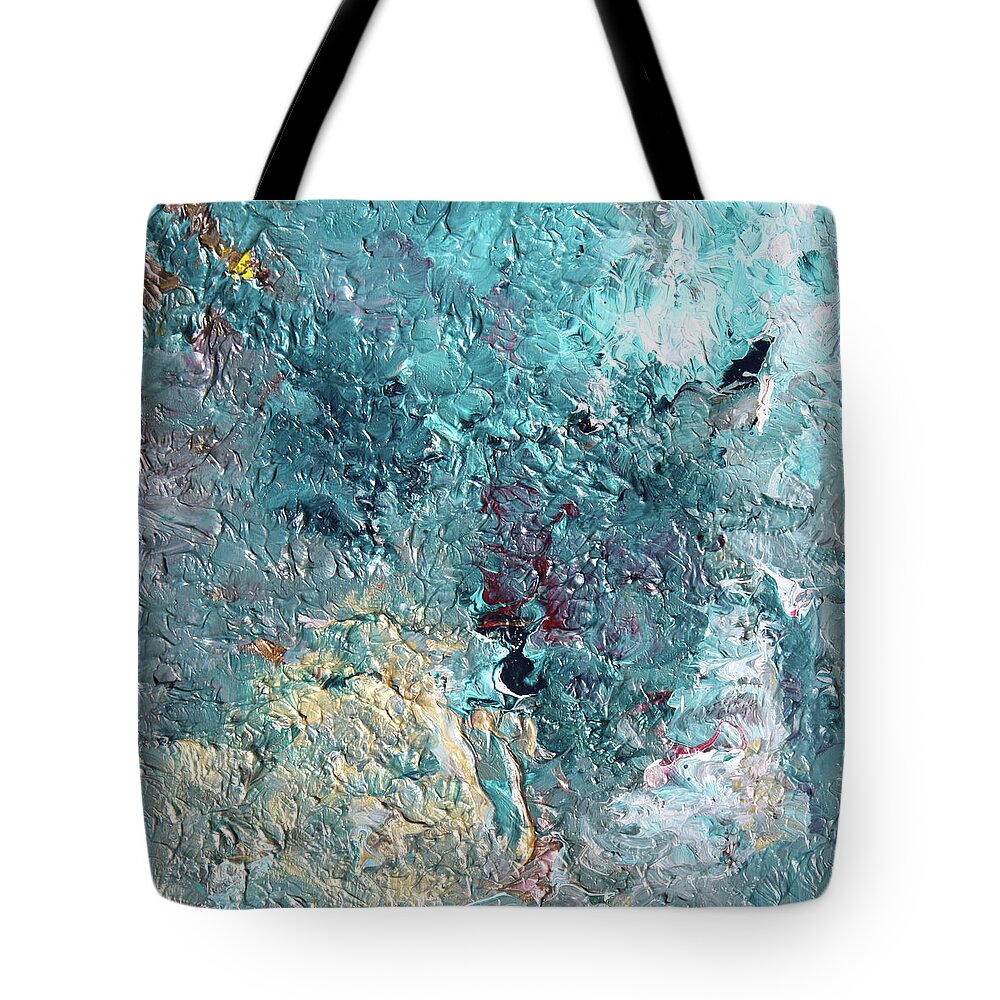 Fusionart Tote Bag featuring the painting Mist by Ralph White