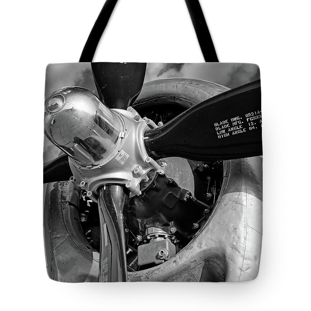 B29 Tote Bag featuring the photograph Mitzi the Giant by Chris Buff