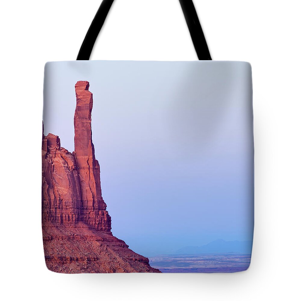 Scenics Tote Bag featuring the photograph Monument Valley Navajo Tribal Park by Adventure photo