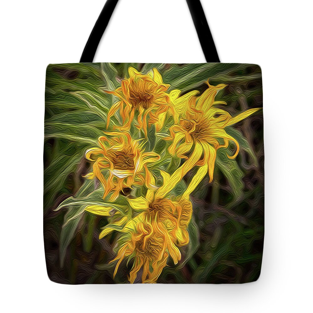 Art Tote Bag featuring the photograph Moonlight Quintetto by Michael Gross