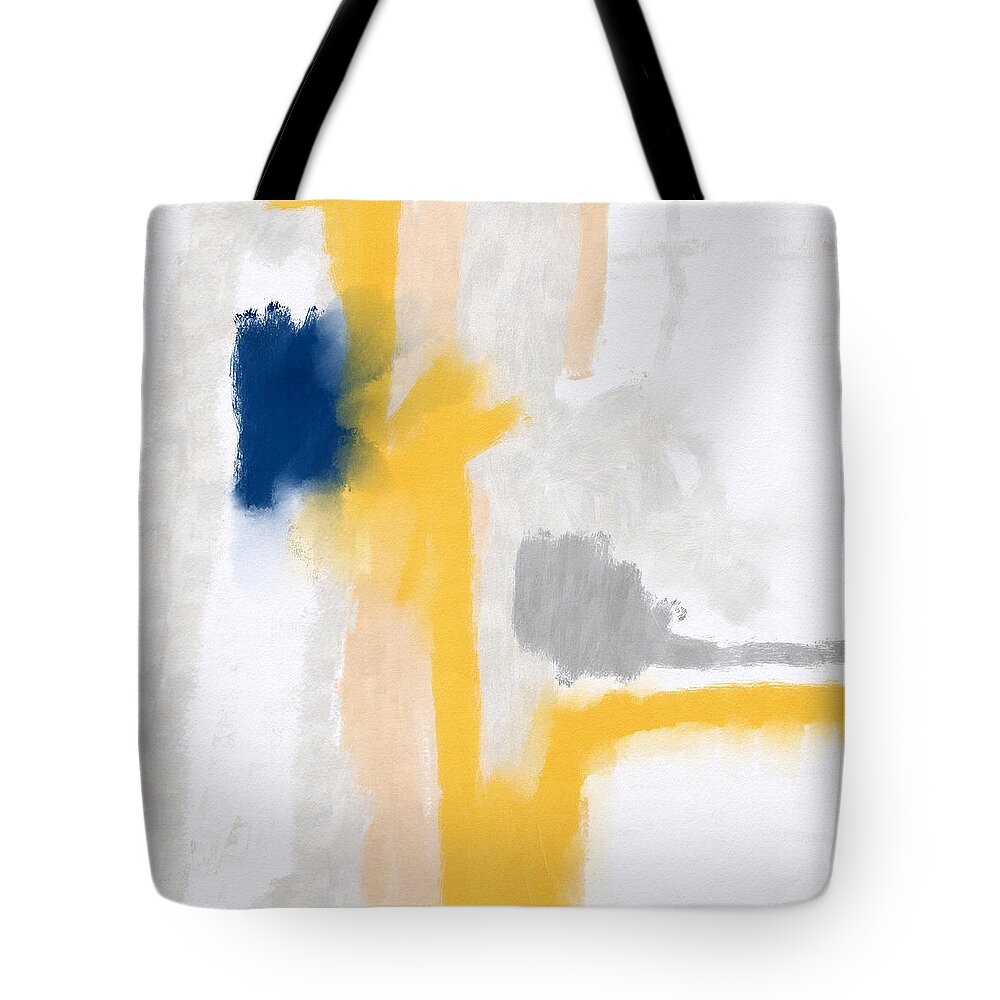 Abstract Tote Bag featuring the photograph Morning 1- Art by Linda Woods by Linda Woods
