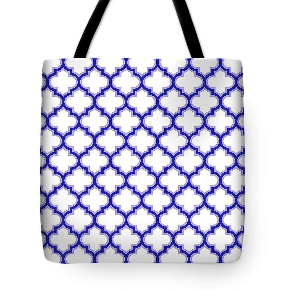Moroccan Lattice, Oriental Pattern, Morocco Design Tote Bag by Oh