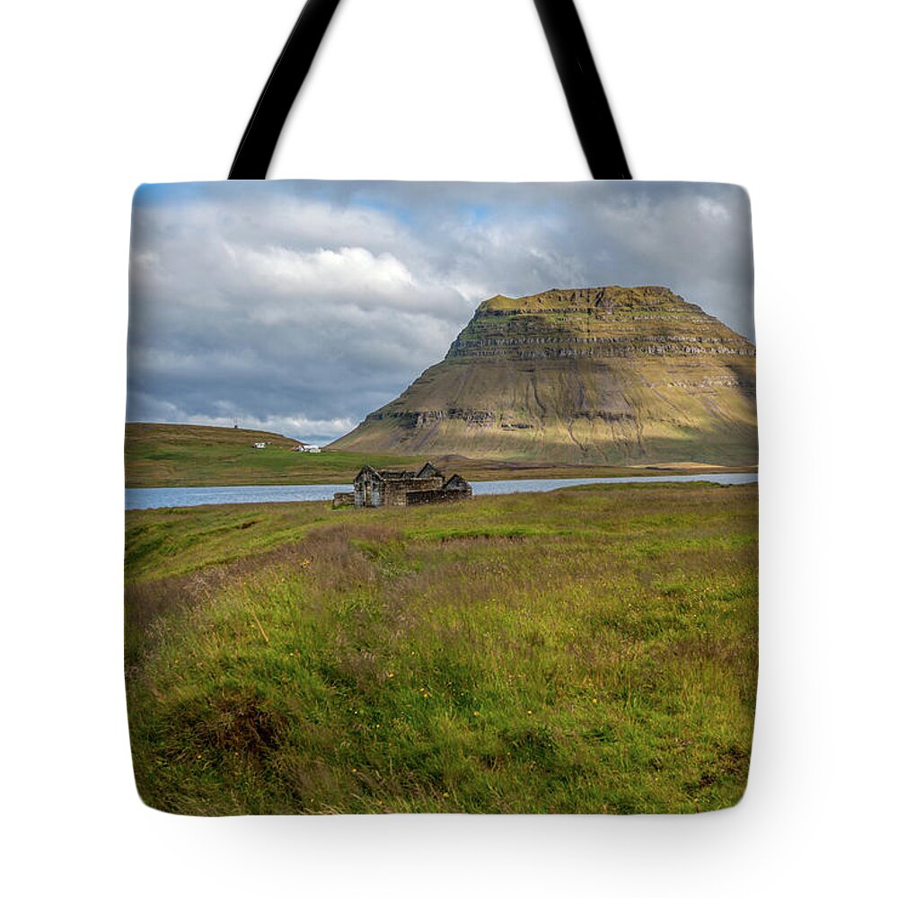 David Letts Tote Bag featuring the photograph Mountain Top of Iceland by David Letts