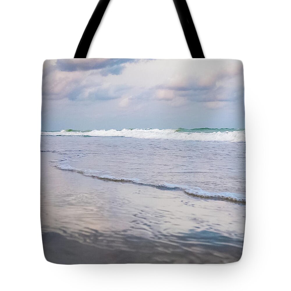 Reflections Tote Bag featuring the photograph Myrtle Beach Reflections by Joe Kopp