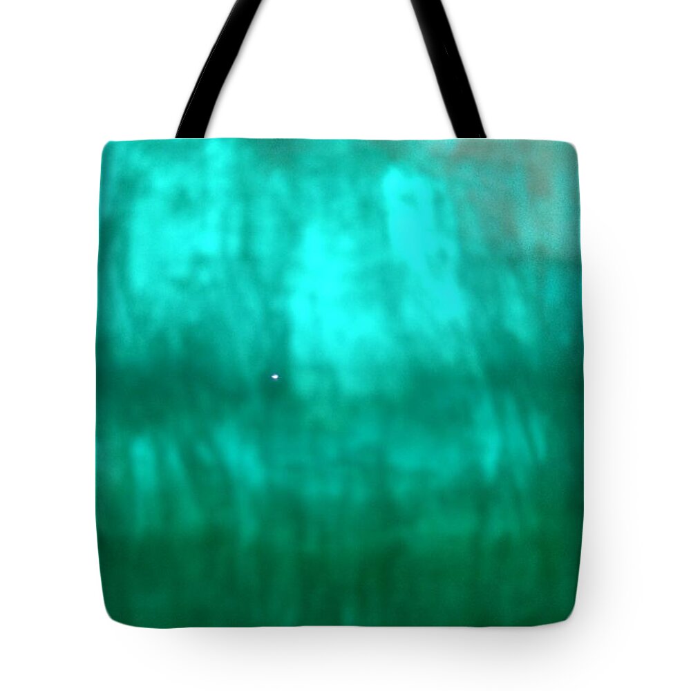 Aquamarine Tote Bag featuring the digital art Nature Blue Pool by Scott S Baker