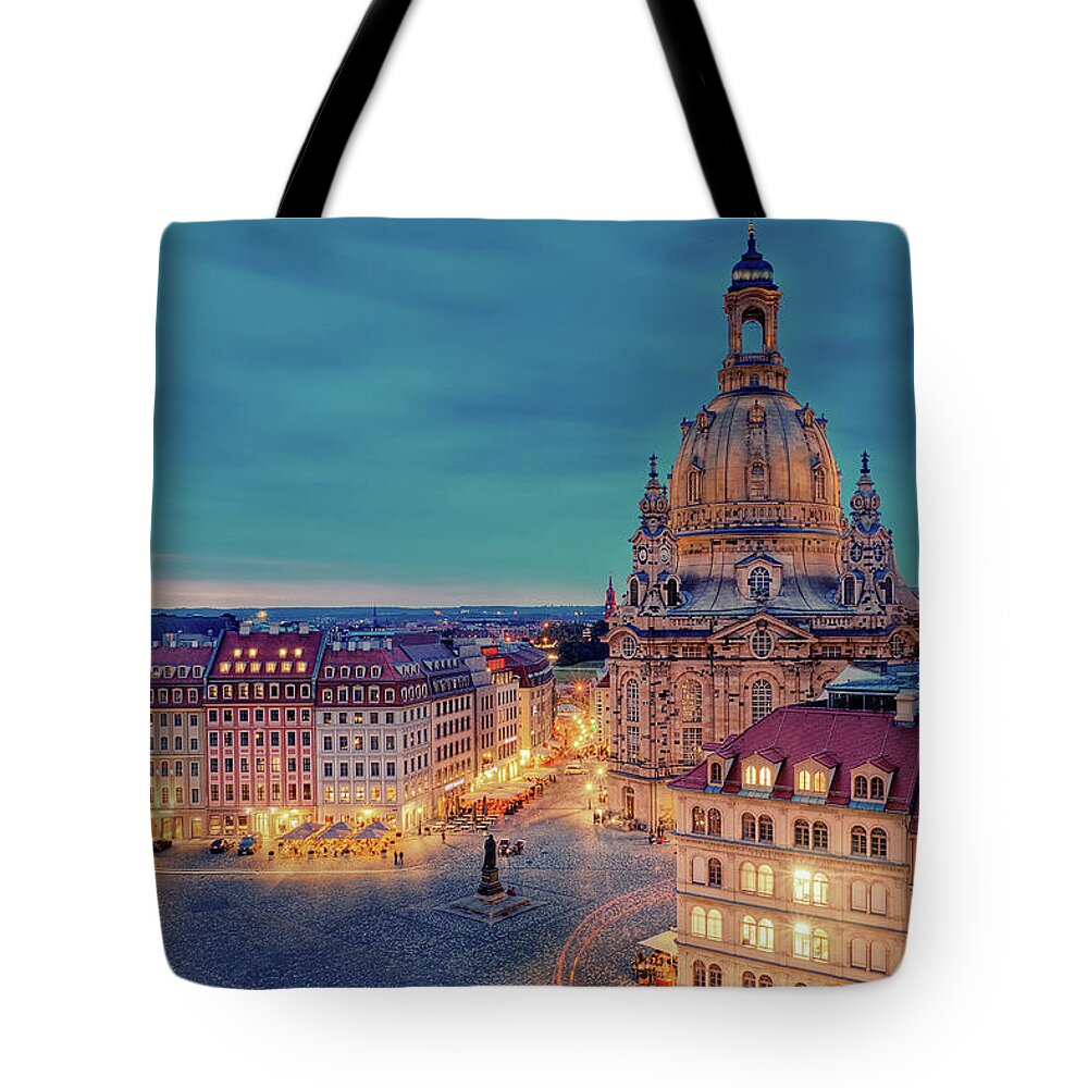 Outdoors Tote Bag featuring the photograph New Market by Matthias Haker Photography