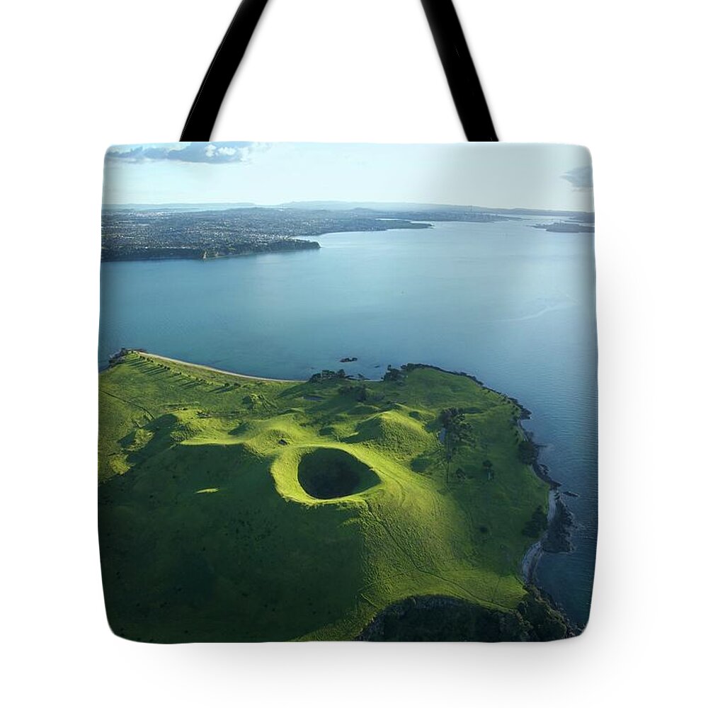 Outdoors Tote Bag featuring the photograph New Zealands Cities & Landmarks by Mark Meredith