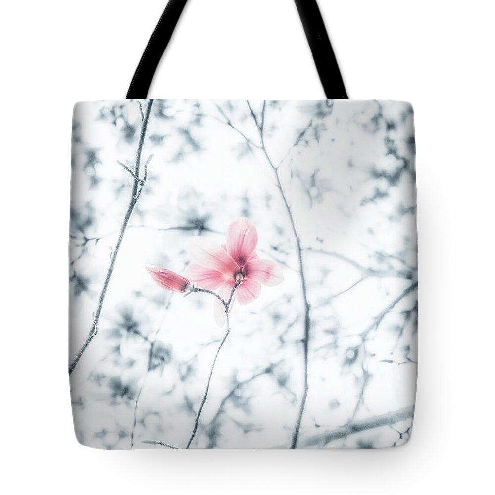 Magnolia Tote Bag featuring the photograph Next Thing by Philippe Sainte-Laudy