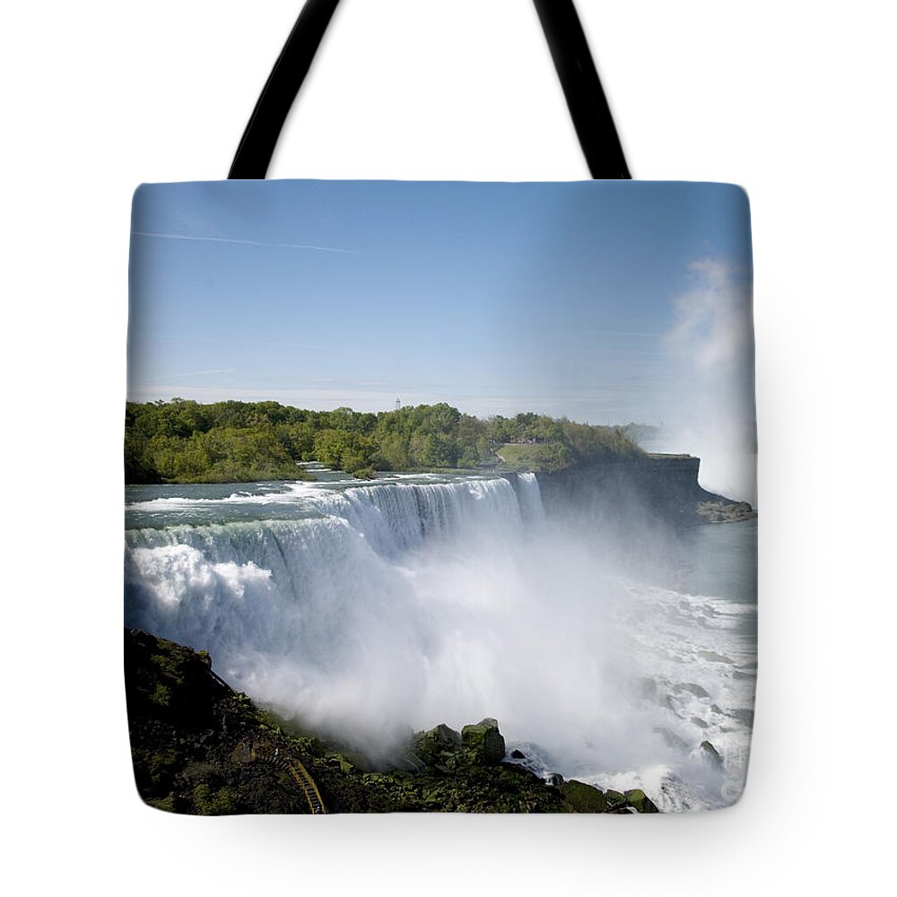 2006 Tote Bag featuring the photograph Niagara Falls, 2006 by Carol Highsmith