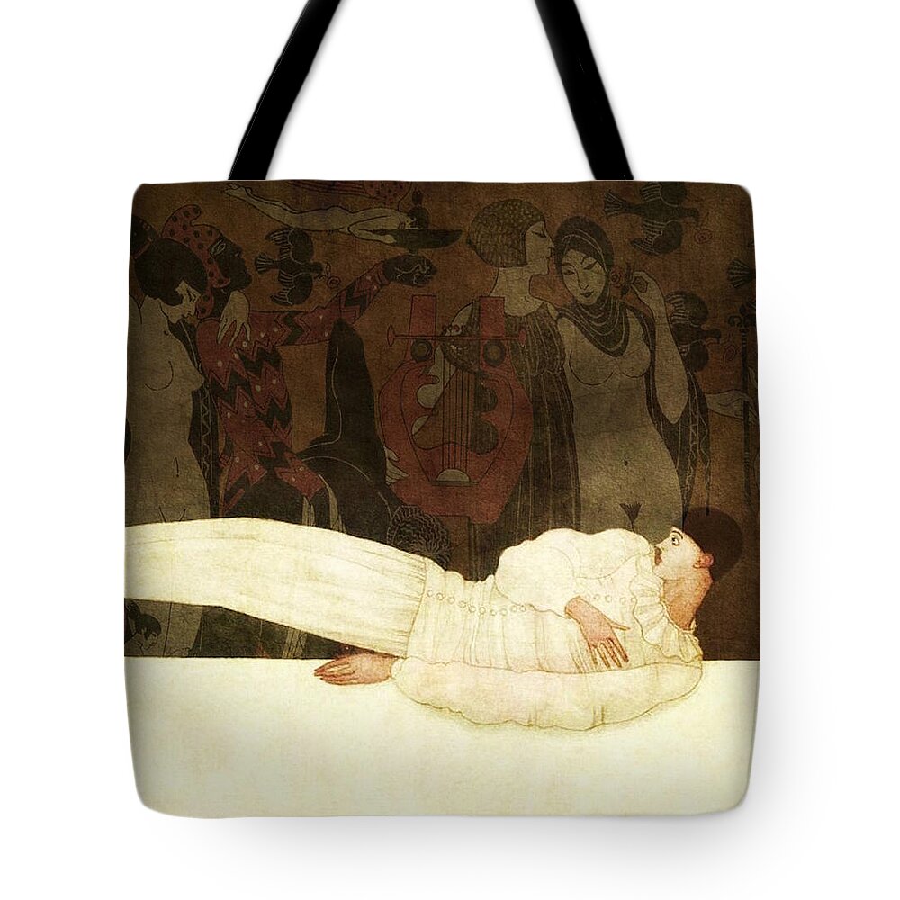 Fantasy Tote Bag featuring the digital art Night Moves by Paul Lovering