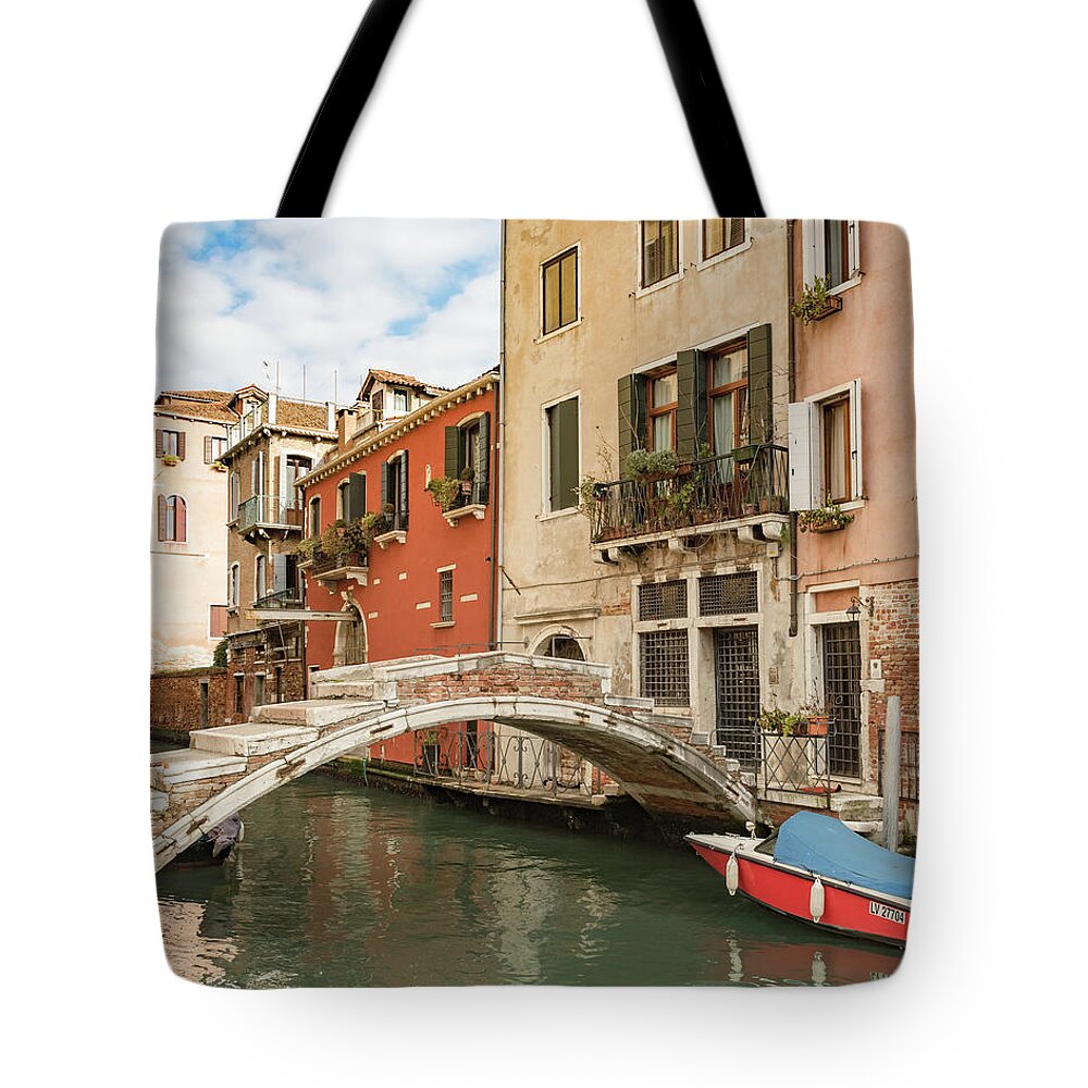Tourism Tote Bag featuring the photograph No Motors by Laura Hedien
