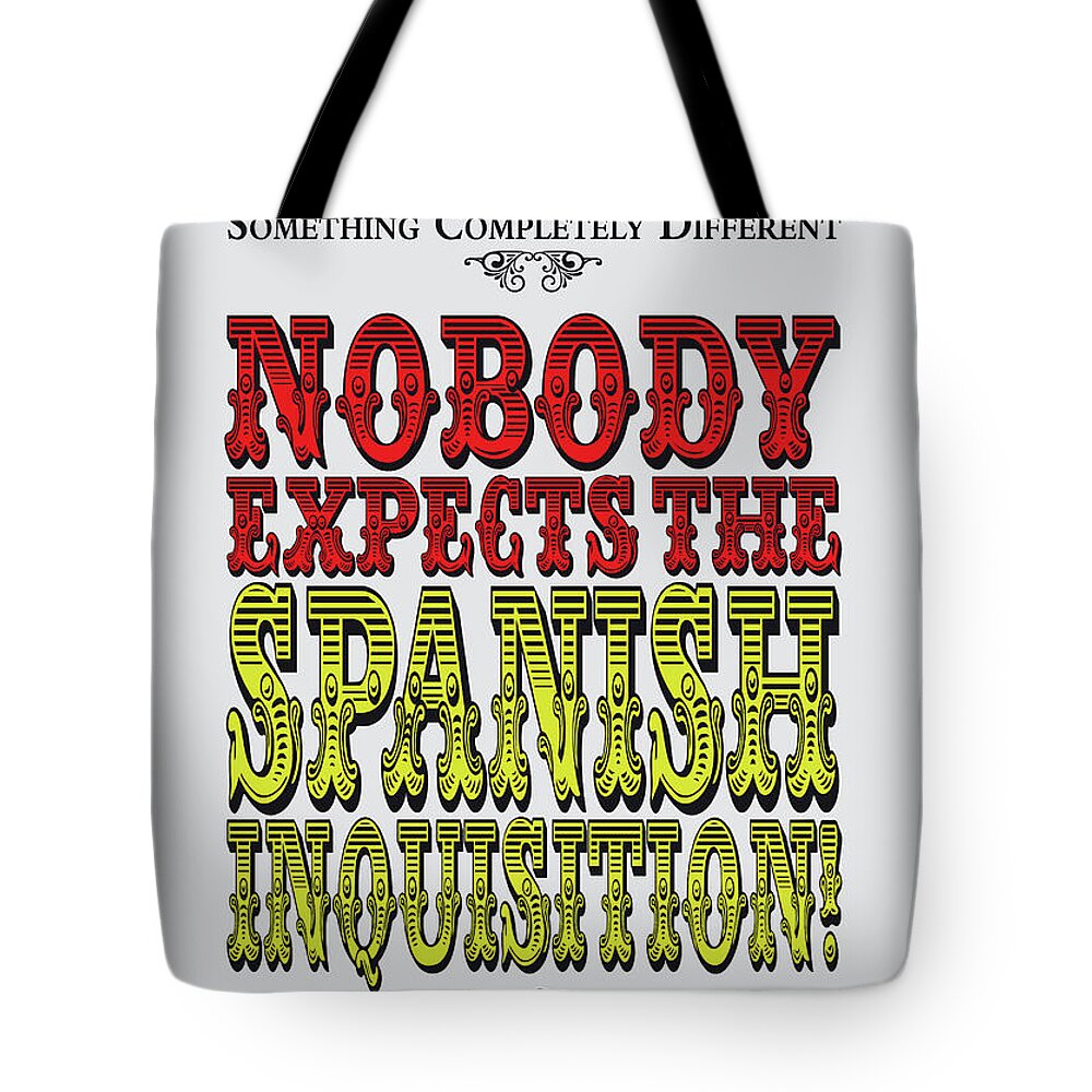 Parrot Tote Bag featuring the digital art No17 My Silly Quote Poster by Chungkong Art