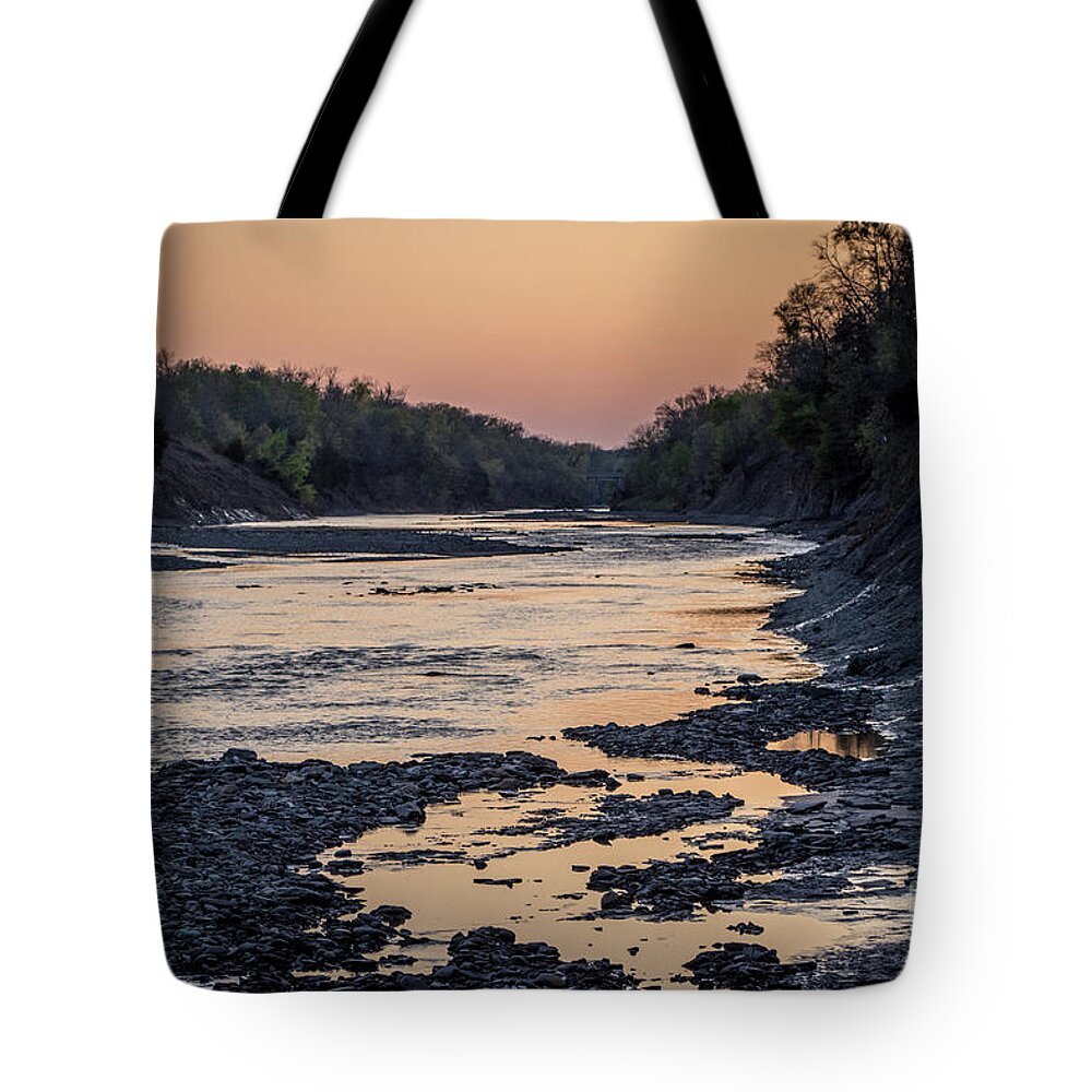 North Sulphur River Tote Bag featuring the photograph North Sulphur by Cheryl McClure