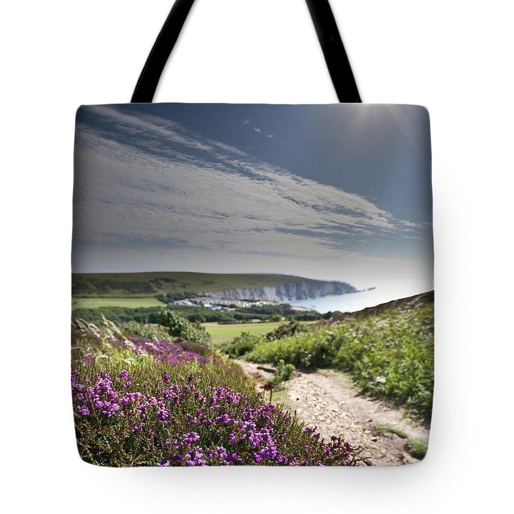 Scenics Tote Bag featuring the photograph Not Quite Goodbye by S0ulsurfing - Jason Swain