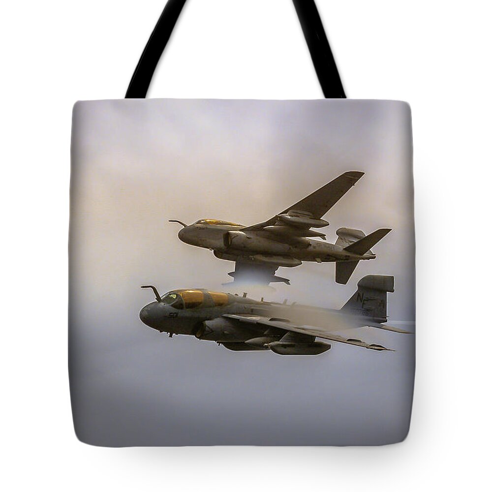 Air Show Tote Bag featuring the photograph On the Prowl by ProPeak Photography