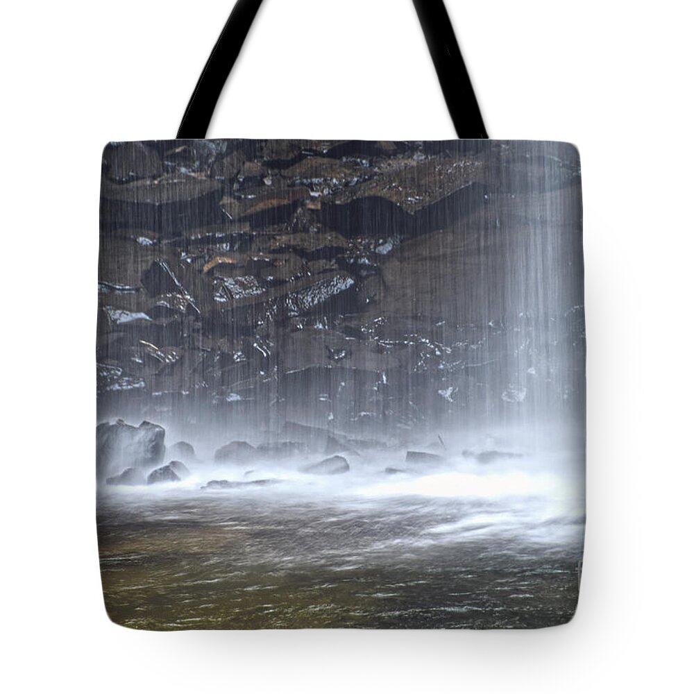 Tennessee Tote Bag featuring the photograph Ozone Falls 12 by Phil Perkins