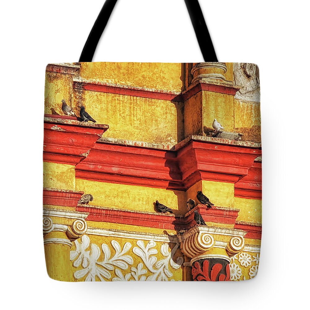 Church Tote Bag featuring the photograph Peace on Earth by Tatiana Travelways