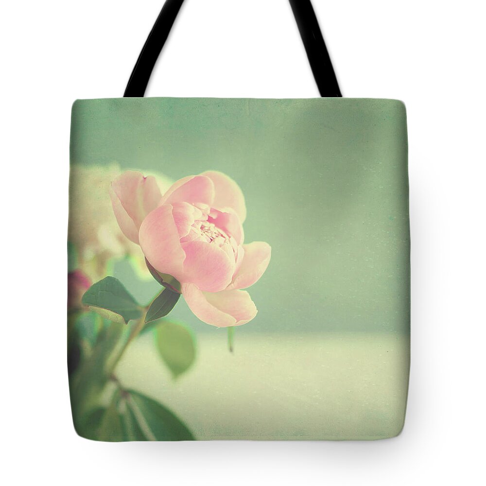 Outdoors Tote Bag featuring the photograph Peonies by Nicouleur