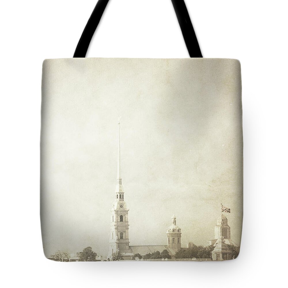 Aging Process Tote Bag featuring the photograph Peter And Poul Fortress by Schus
