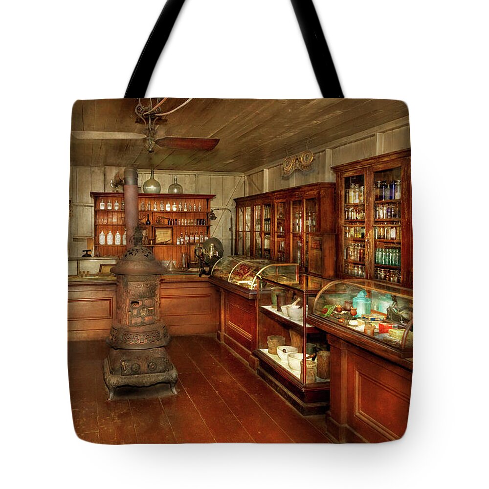 Pharmacist Tote Bag featuring the photograph Pharmacy - We have everything by Mike Savad