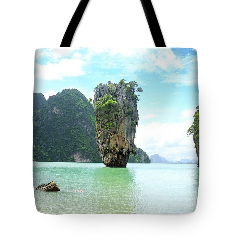 Phang-nga Province Tote Bag featuring the photograph Phuket, Thailand by Fourseasons