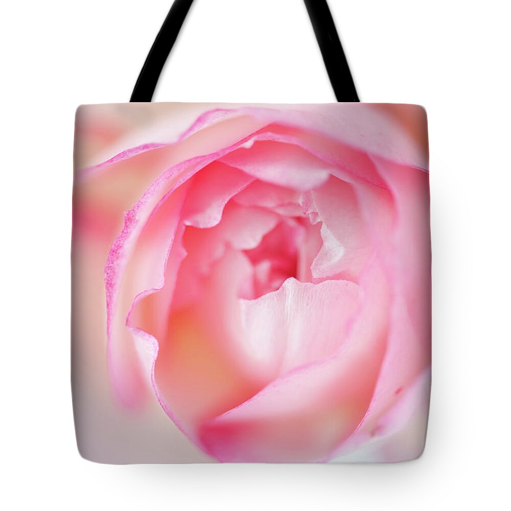 Single Object Tote Bag featuring the photograph Pink Elegance by Debralee Wiseberg