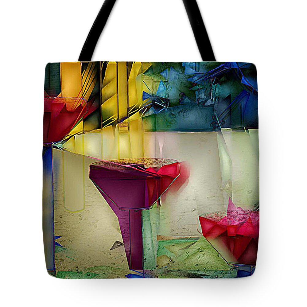 Abstract Tote Bag featuring the photograph Playing In The Abstract by Rene Crystal
