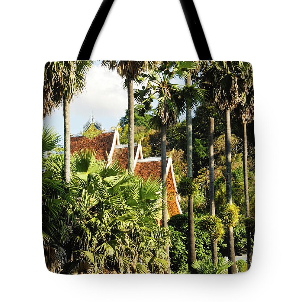 Asian And Indian Ethnicities Tote Bag featuring the photograph Plunged Into The Forest by T-immagini